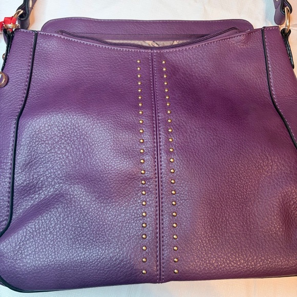 Montana West Elegant Purple Shoulder Bag - Picture 2 of 8
